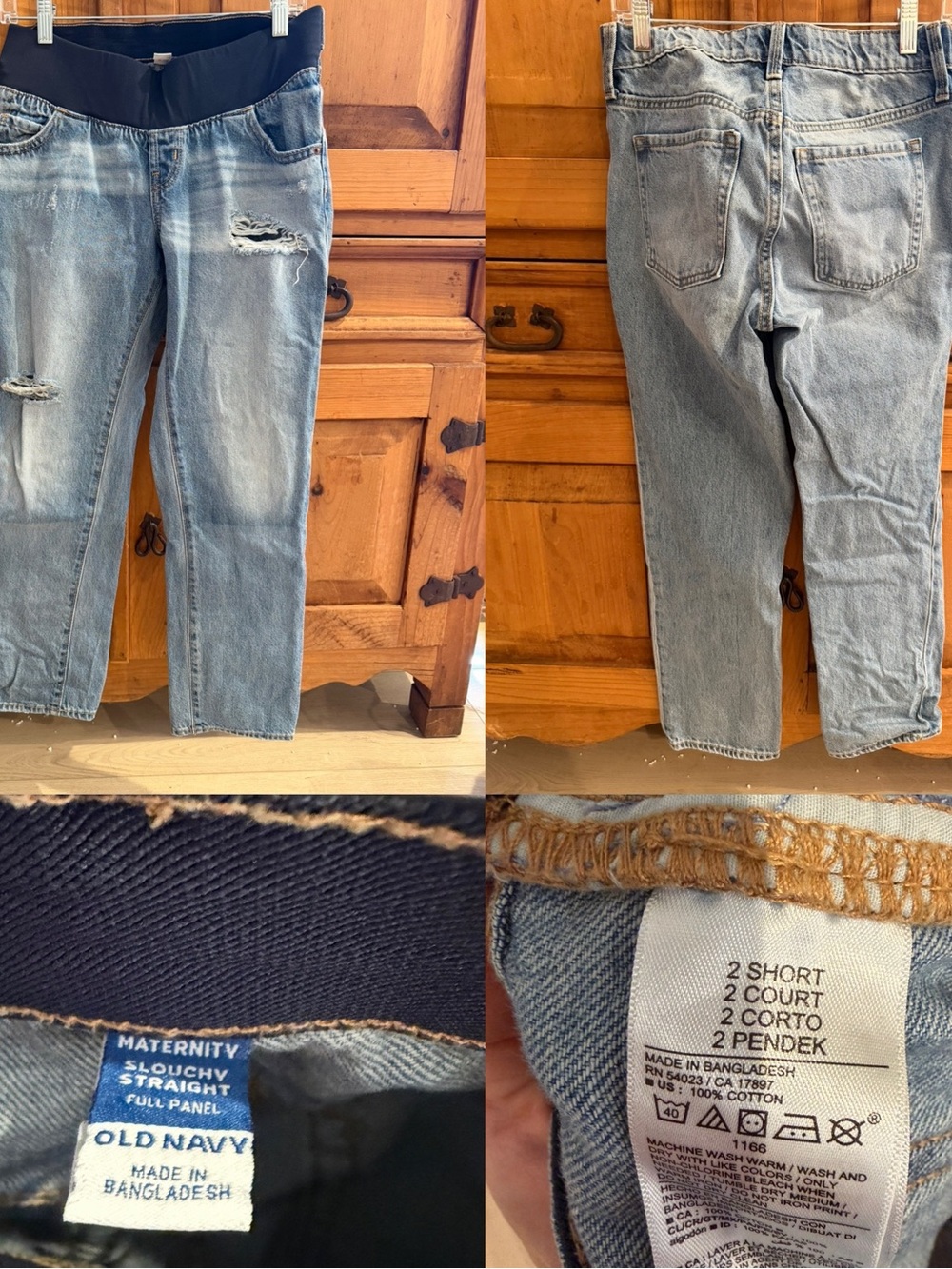 GAP, Old Navy, Isabel maternity jeans